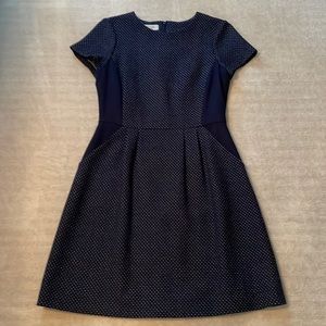 Hobbs London navy dress, 8